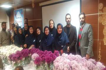 مراسم میلاد با سعادت حضرت فاطمه زهرا (س) و تقدیر از پرستاران نمونه بیمارستان توانبخشی رفیده